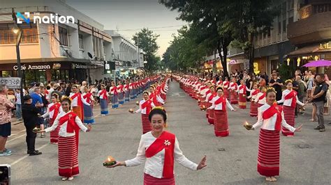 Chiang Mai decked up with lights for Yi Peng Festival