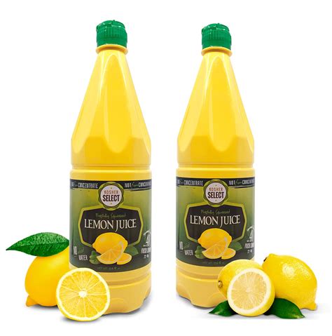 Lemon Juice Bottle