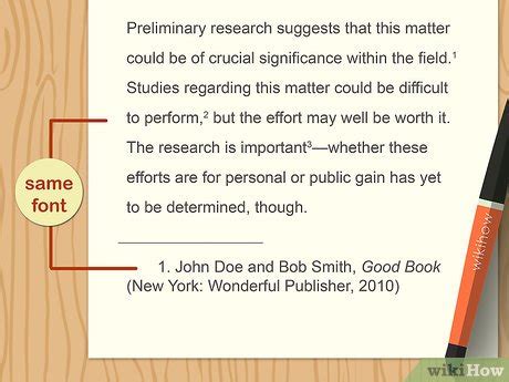 How to Make Footnotes Format 的图像结果