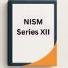 NISM-Series-XII: Securities Markets Foundation Certification Examination