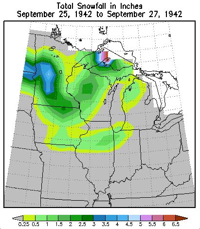 Snowstorm of September 24-26, 1942