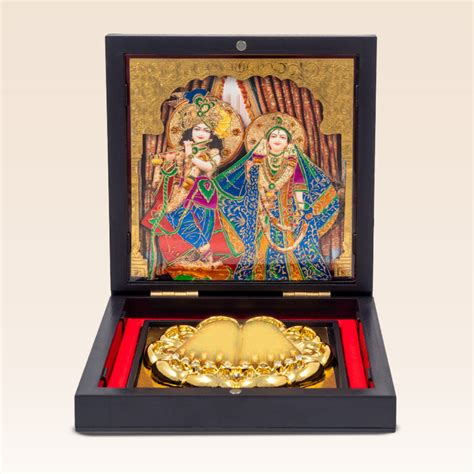 Radha Krishna 3D Puja Box – my3ioNetra