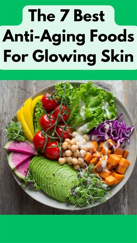 The 7 Best Anti-Aging Foods For Glowing Skin | Anti aging food, Foods for healthy skin, Food for ...