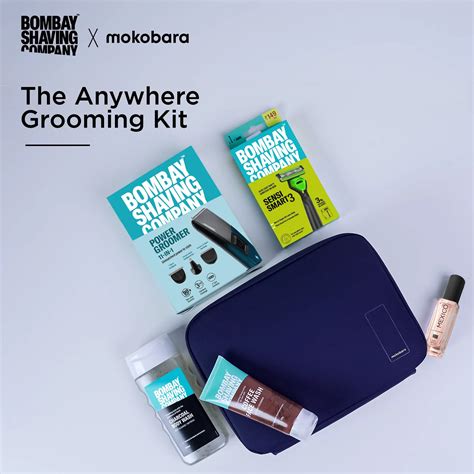 Anywhere Grooming Kit | BSC X Mokobara – Bombay Shaving Company