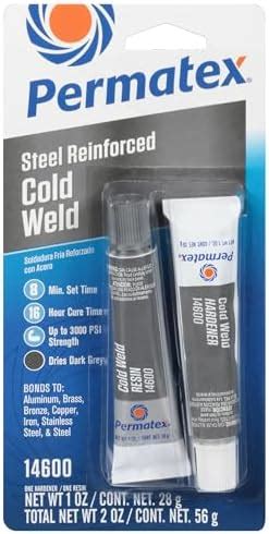 Permatex 14600 Cold Weld Bonding Compound, Two 1 oz. Tubes : Amazon.in ...