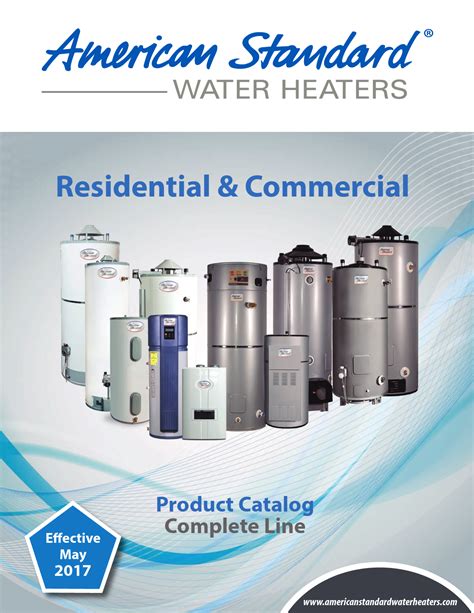 HE-100-250* - AMERICAN STANDARD WATER HEATERS Specifications and ...