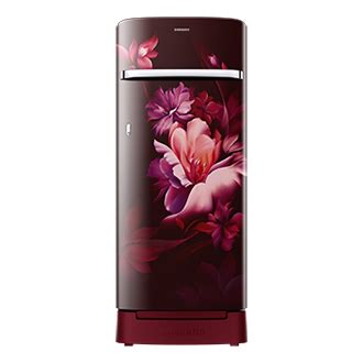 Buy 215L Single Door Fridge - Red RR23C2H35RZ | Samsung India