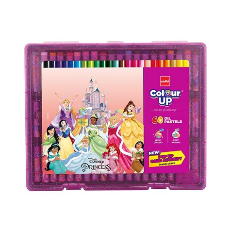 Cello Colourup Disney Princess Oil Pastels (60 Shades)|Oil Pastels ...