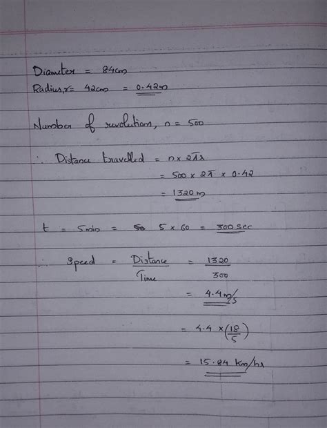 CIRCUMFERENCE AND AREA OF CIRCLES8. The diameter of a circular wheel is ...