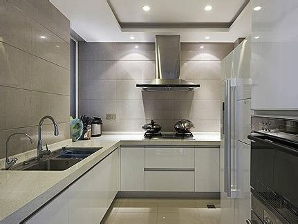 现代U型厨房设计大全 - 家居装修知识网