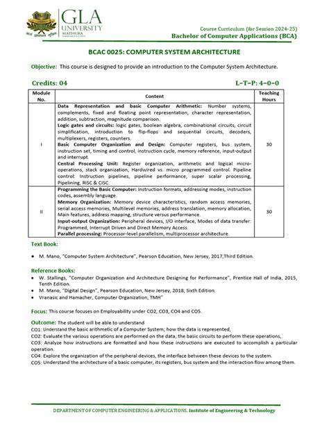 Image result for Computer System Architecture PDF