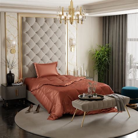 Stoa Paris Satin Comforter Single Bed with 300 TC Quick Dry Fabric ...