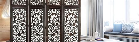 Artistic Interior Crafts Wooden Partition for Living Room Divider 6 ...