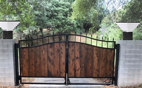 WHITERAY Metal gate Light for Home gate Modern Design Stairs Shape ...