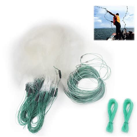 Buy Proberos® 30m x 1.2m Fishing Net, Triple-Layer Sinking Net with ...