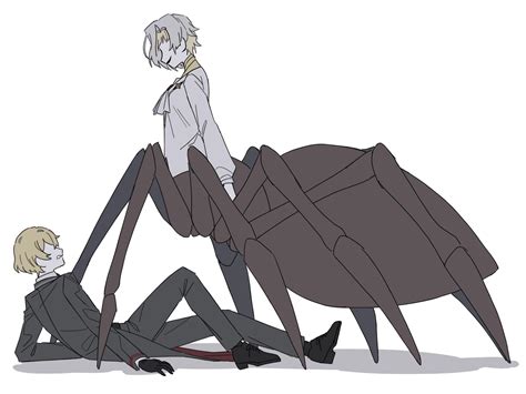 Half Human Half Spider Anime