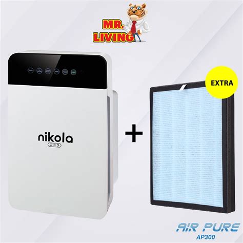 Nikola AirPure Air Purifier AP300 (Japan Technology) | Shopee Malaysia