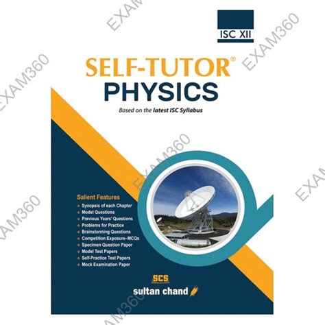 Self-Tutor Physics ISC XII | By Pankaj Bhatt | Revised Edition | Sultan ...