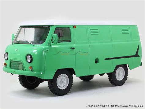 UAZ 452 3741 green 1:18 Premium ClassiXXs diecast Scale Model Van ...