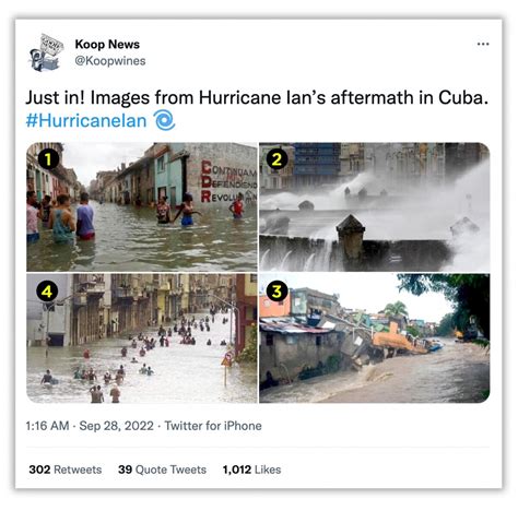 Fact Check: Old photos of hurricanes in the Caribbean shared as ...