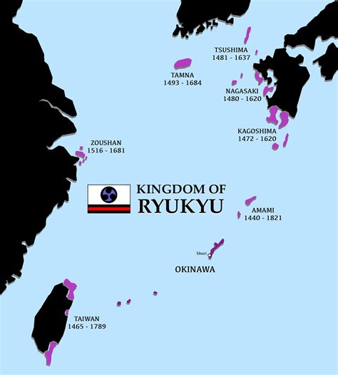 Ryukyu Kingdom Map