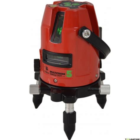 Futech 033.05G-P MC5 SD green cross line laser 5 lines + tripod 180 cm