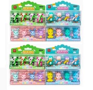 Flipkart.com | FLICK IN 32 Cartoon Penguin Erasers for Kids School ...