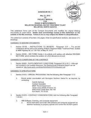 Fillable Online Include the Lump Sum Bid Price of One Hundred Eighty ...