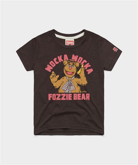 Muppets Fozzie Bear Wocka Wocka T-Shirt | Retro Muppets T-Shirt – HOMAGE