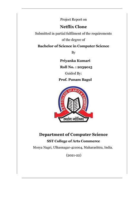 Typroject on netflix clone . - Project Report on Netflix Clone ...