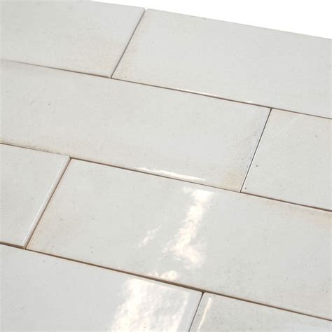 White Ceramic Tile Floor