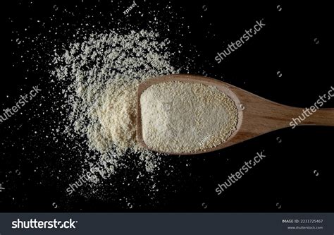 Coconut Protein Powder Wooden Spoon On Stock Photo 2231725467 ...