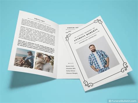 Download Funeral Program Template Designs For Word & PPT