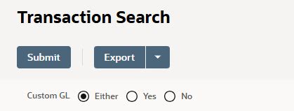 NetSuite Applications Suite - Searches for Custom GL Lines