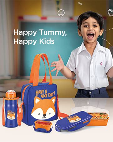 Buy MILTON Flavour Big Inner Stainless Steel Tiffin Box, 500 ml, Blue ...