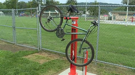 Jersey Shore rail trail bike repair station | wnep.com