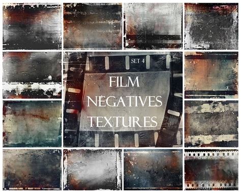 60 Film Textures, Negative Textures, Photoshop Textures, Photoshop ...