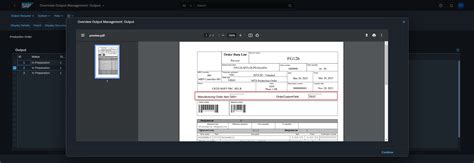 3485035 - How to use custom form template for manufacturing order output
