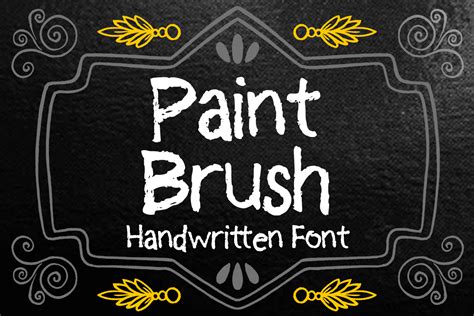 Paint Brush Fonts Free Commercial at Ella Reibey blog
