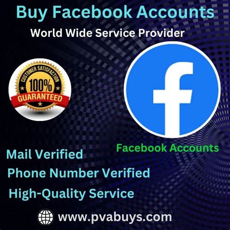 Buy Facebook Accounts. This is the best place to buy Facebook… | by Buy ...
