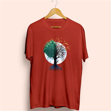 Tree Of Life Half Sleeve T-Shirt