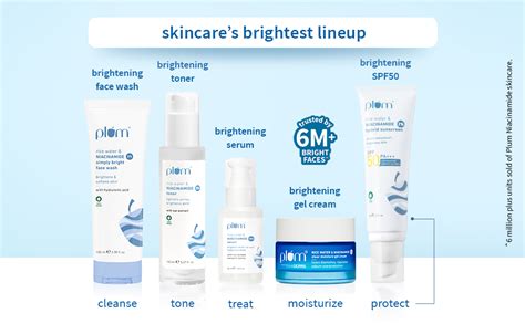 Plum 2% Niacinamide Sunscreen SPF 50 PA+++ With Rice Water | 4 Hrs ...