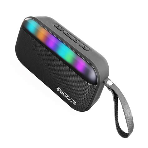 ZEBRONICS County 7 Portable Bluetooth Speaker, 8 Watts, Upto 8 Hours ...