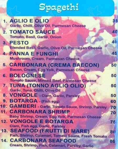 Menu at Pizza house, Vidisha