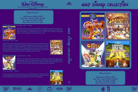 Walt Disney Collection R2 DVD 10-20 Covers German Custom