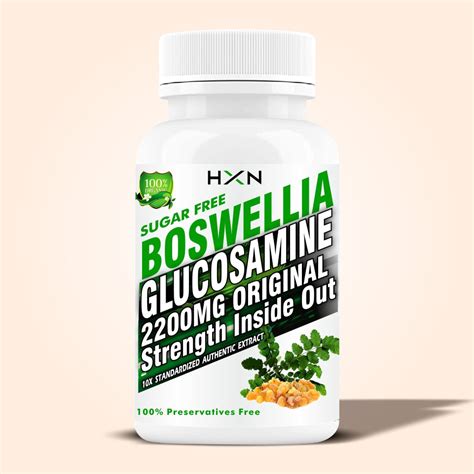 HXN Glucosamine Hcl With Boswellia, Chondroitin, And MSM – Immunescience