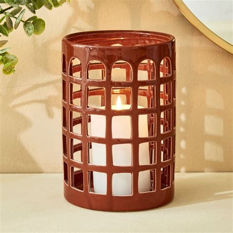 Buy Splendid Townsquare Xian Ceramic Candle Holder from Home Centre at ...