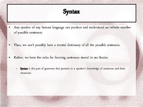 Image result for Locating Syntax in Language