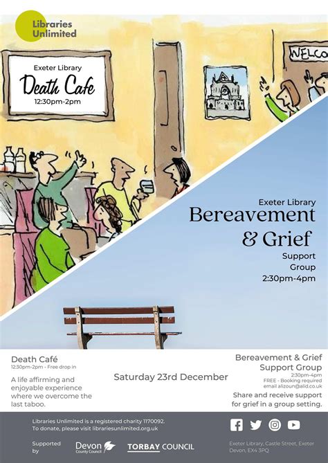 Exeter Death Cafe, Exeter Library, December 23 2023 | AllEvents.in