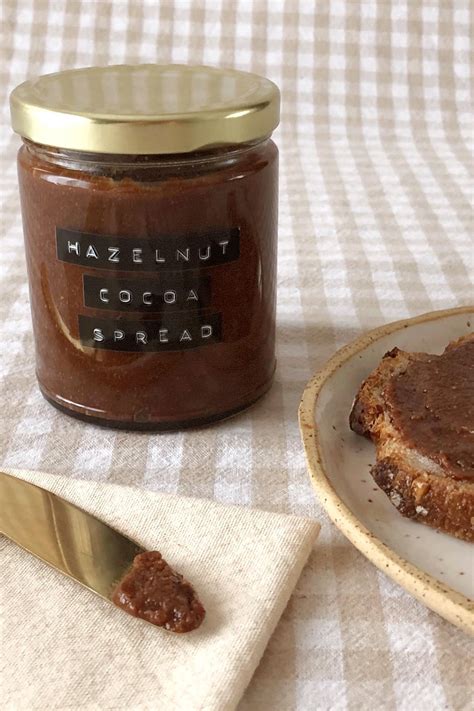 Hazelnut Cocoa Spread | Postcards from Marcie